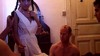 Vintage French Orgy with Several Amazing Sluts
