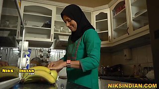 Hijabi Sister Masturbating and Doing Oral Sex with Brother