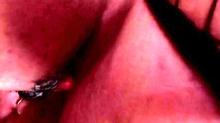 Big Tits MILF Purplemoon9 Invited Over for Hot Housewife Blowjob and Facesitting