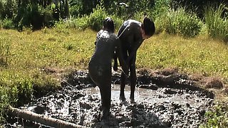 German amateur couple fucking outdoors