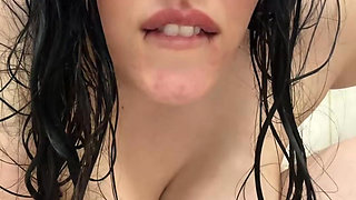Surprise Stepmommy Under the Shower and Fuck