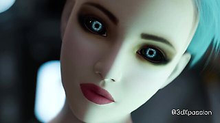 3DXPassion - extreme deepthroat scene