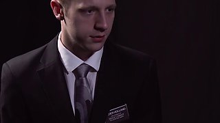 BoyMissionary.com - Bashful Mormon's caboose suggested to his superior leader