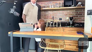 Caylian Curtis - Behind The Secretary Seduces Boss