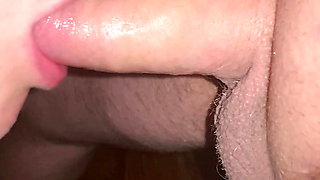 Small cock going down in this girl lovely throat