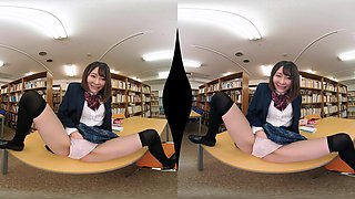 Rina Aoi - The Cutest And Most Serious Student Is Actually A Masturbation And Sex Freak