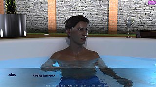 My Stepbrother 's Wife #51 - John 's Cock Slapped Jennifer 's Face.mp4