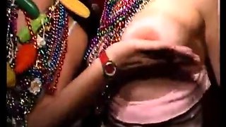 Lots of girls flashing their tits