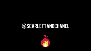 Lesbian Fun: Scarlett & Chanel's Anal Adventure!