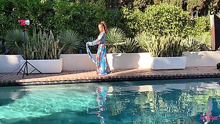 Scarlit Scandal's Wild Outdoor Solo in Latina Passion