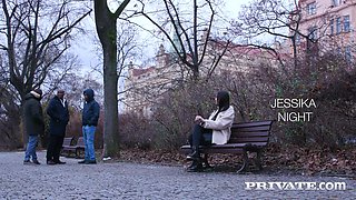 Jessica Night, Insatiable Slut Enjoys Interracial Gangbang - Private Porn Sex Videos