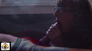 Sexy All American Granny Blowjob
