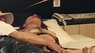 Uncensored Adulterous Couple Bondage Fantasy Sex Blowjob and Swallowing a Lot of Semen!!