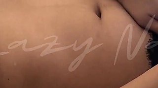 College Girl Testing Her New Gifted Vibrator