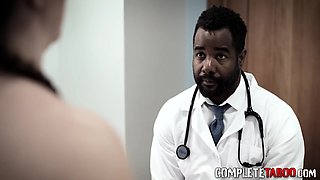 Teen fucked by black fetish doctor