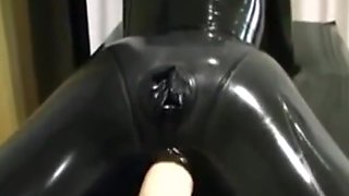 Exotic amateur BDSM, Latex xxx video