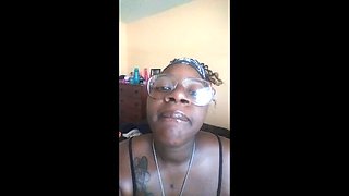 Naejae's Freaky Mouth Tour - Amateur MILF Ebony Solo Fun