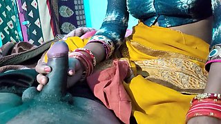 Indian Desi Housewife Aunty Fucked by Young Amateur Stepson in Doggy Style Full Hindi Audio