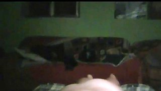 Italienne sexy s'amuse sur Skype