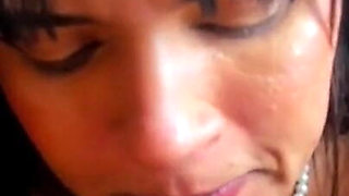 Lesbian Lovers Enjoying with Tongue