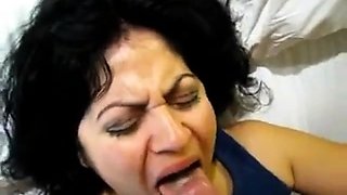 She Swallows For The First Time