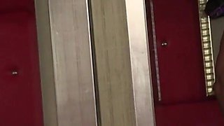 Busty babe with big fake tits gets fucked in the ass