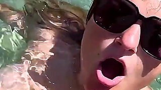 The Non-mermaid: Big-ass Teen Lina Fucked in a Vacation Paradise (underwater Sex)