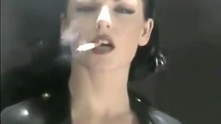 Amazing homemade Smoking, Solo Girl sex scene