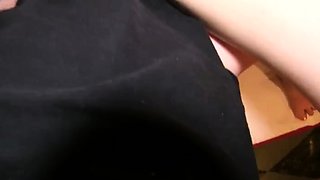 Hot asian slut gives hardcore blowjob to white stud