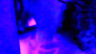 Lucky Gurl Kween Bunny B - Hardcore Fucking a BBC in Neon Lights