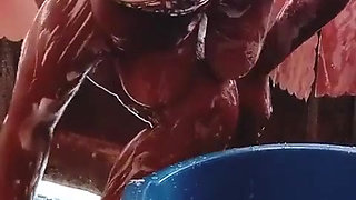 Sugarmommy Bathing After Getting Fucked 6 Rounds