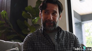 Angry dude taboo humping an ebony mature