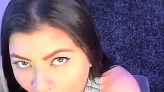Laura gives head: Big Tits, Blowjob  Babe Porn