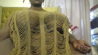 Ebony Giantess Boobs Tease