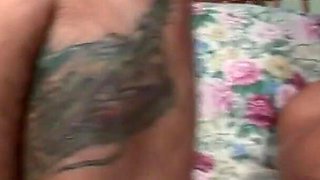 Small tits blonde and brunette sluts try anal and group sex
