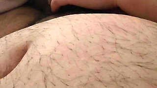 Step mom embracing step son big dick without condom