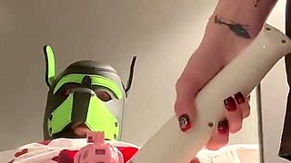 Valentine's Day Denial: Sissy Slut's Strap-on Submission