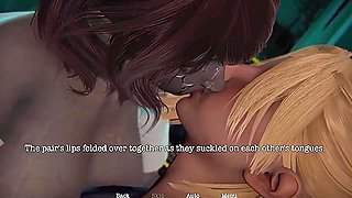 A Girl With A Very Big Cock Is Fucking A Pretty Cop Girl