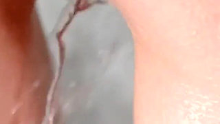 Doggy with Facial Cumshot in My Shower