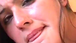 Deep and Hard Anal Penetration for an Amateur Sexy Brunette