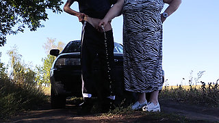 he wrote publicly in nature, fucked his mother-in-law in his mouth and filled it with cum