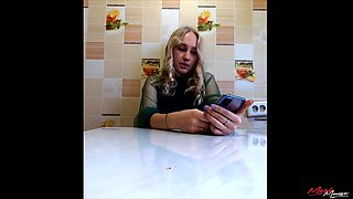 Girl Reads Harry Potter While Sitting on Vibrator