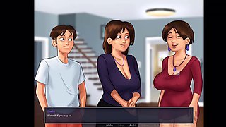 All Sex Scenes With Diane - Landlord Lady Big tits - Animated Porn Game Compilation