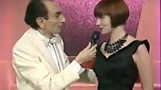 sexy haircut lady striptease french television show 90s