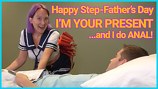 Happy Father's Day Step-Daddy! I'm Your Present!