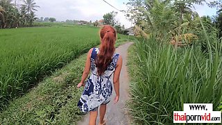 Amateurs Thai steamy licked and shagged