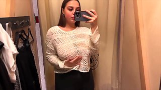 Hot Stepmom With Juicy Tits Does Try On Haul