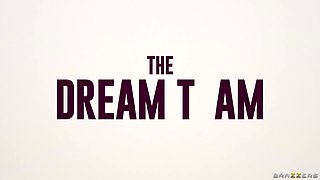 The Dream Team With Hollywood Cash, Hailey Rose, Jodie Johnson - Brazzers