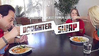 Petite Blonde Beauty Gets Rough Pounding From Bf