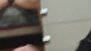 MILF Takes Cock in Her Mouth Upside Down, POV